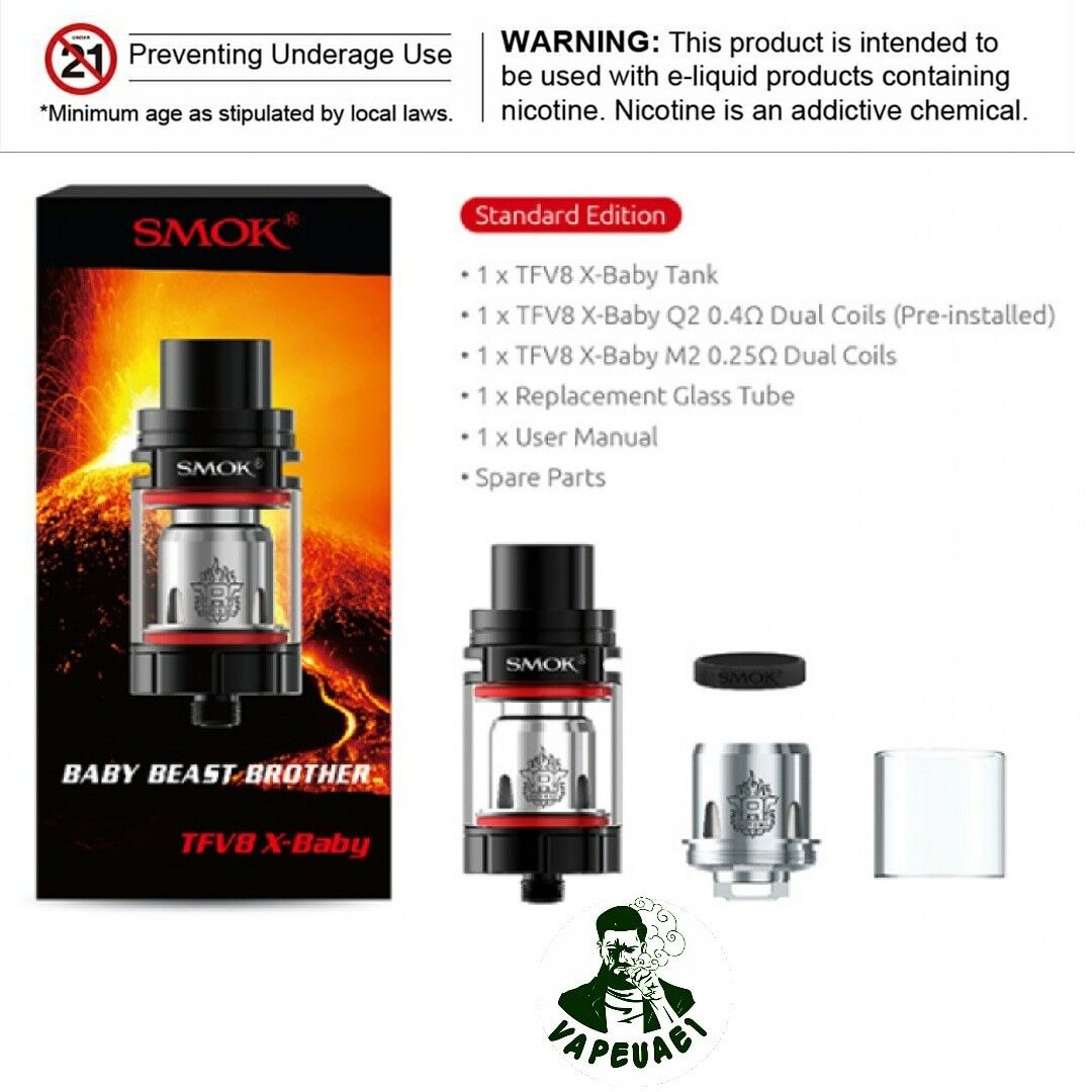 SMOK TFV8 X-Baby Beast Tank SMOK TFV8 X-Baby Beast Tank