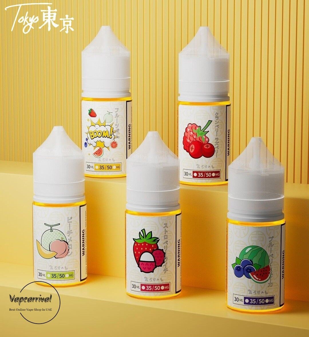 Tokyo Salt Nic E Liquid 30ml