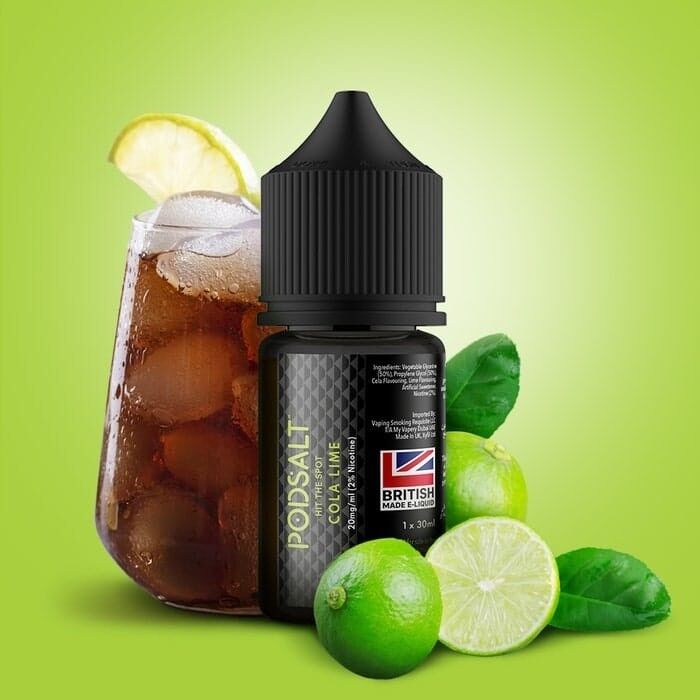 Cola Lime Salt Nic By Pod Salt 30ml Best Online Shop In UAE Cola Lime Salt Nic By Pod Salt