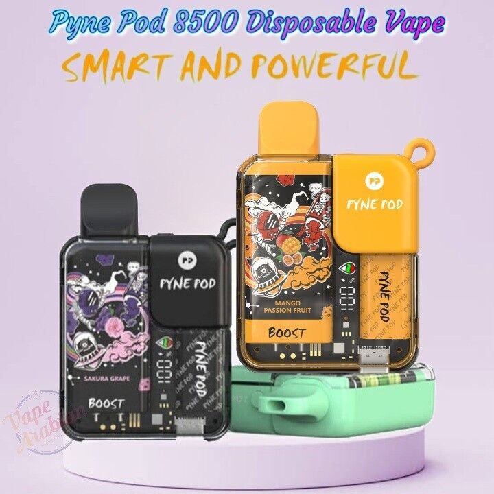 Pyne Pod 8500 Disposable Vape Best Online vape shop in UAE Pyne Pod 8500 Disposable Vape