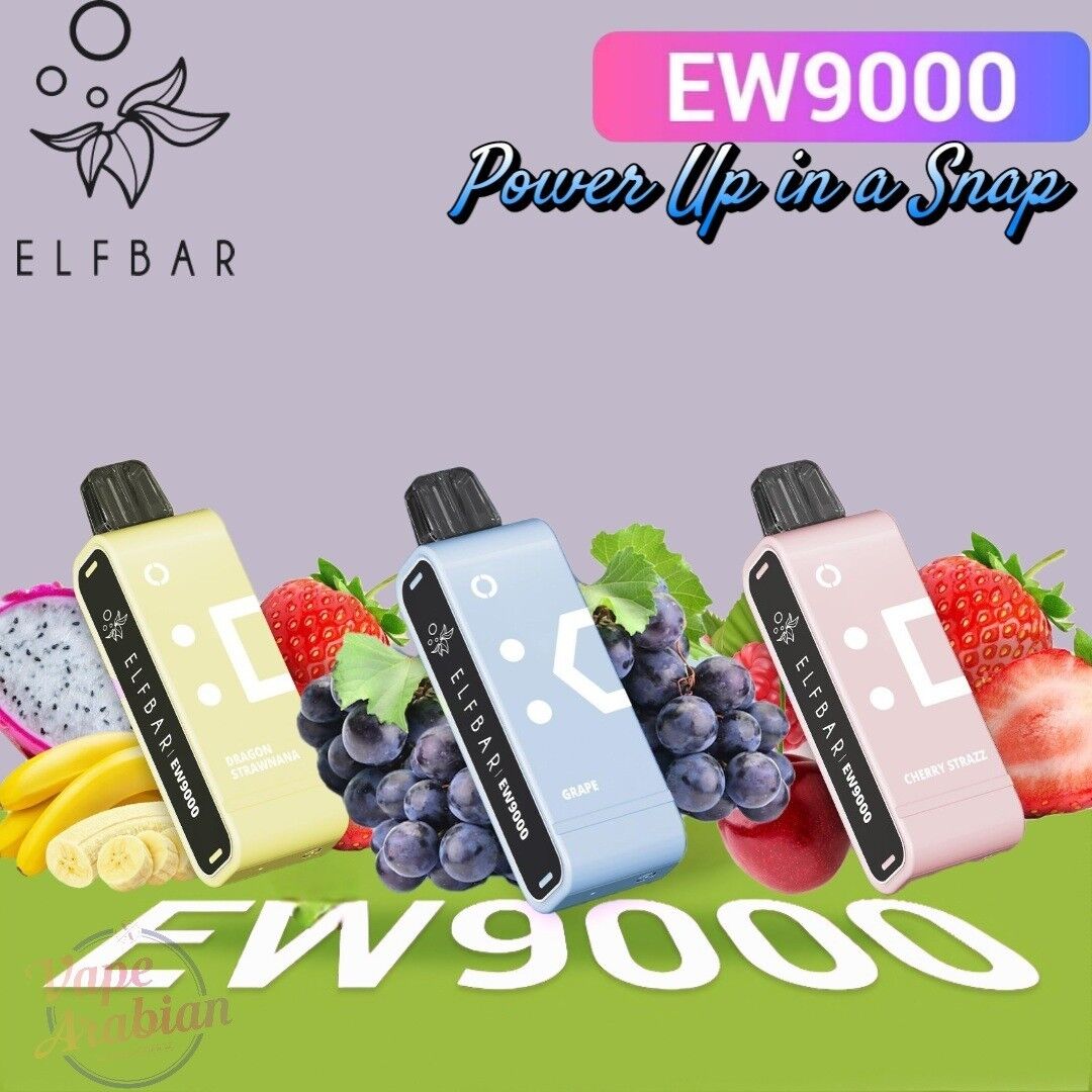 Elf Bar EW9000 Replacement Pods Best Online Shop in UAE Elf Bar EW9000 Replacement Pods