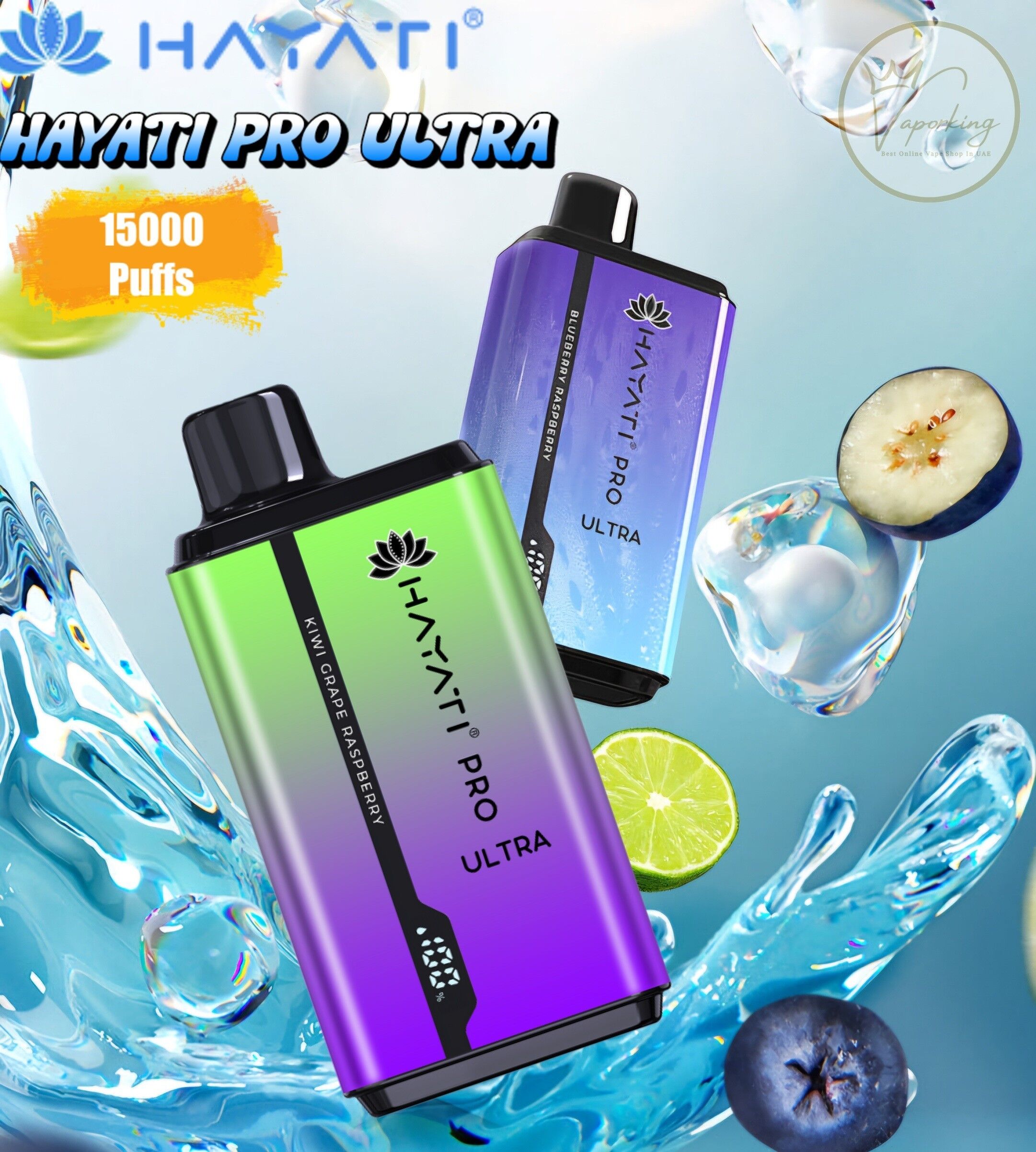 Hayati Pro Ultra 15000 Puffs Best Online Vape Shop In UAE Hayati Pro Ultra 15000 Puffs