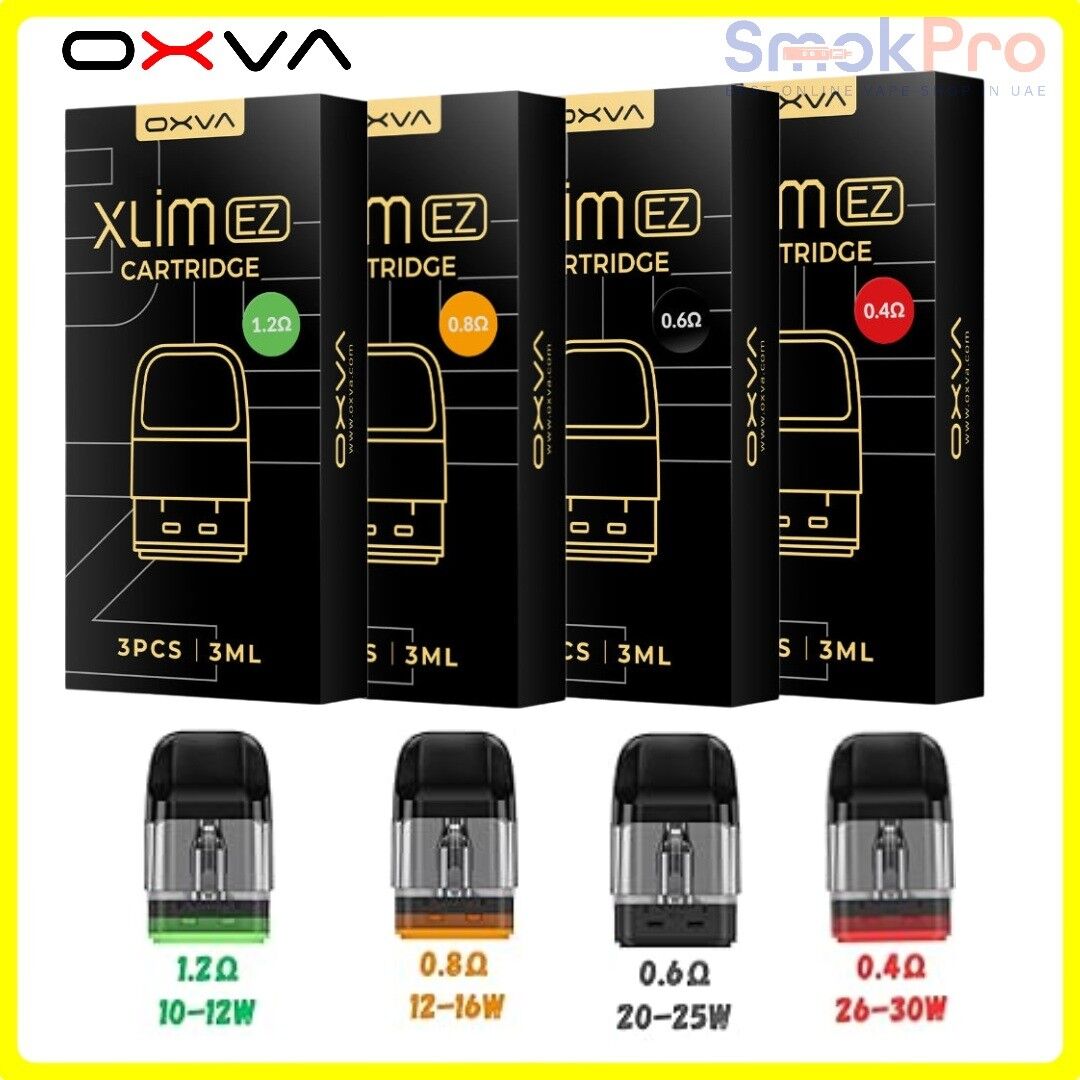 Oxva Xlim EZ Cartridges 3ml Best Buy On Smokpro.ae Oxva Xlim EZ Cartridges 3ml