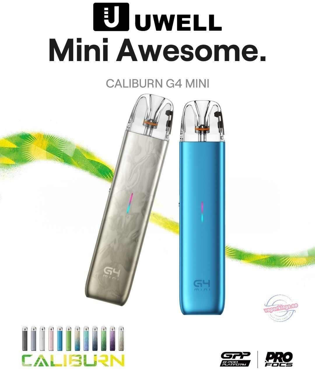 Uwell Caliburn G4 Mini Vape Kit Uwell Caliburn G4 Mini Vape Kit