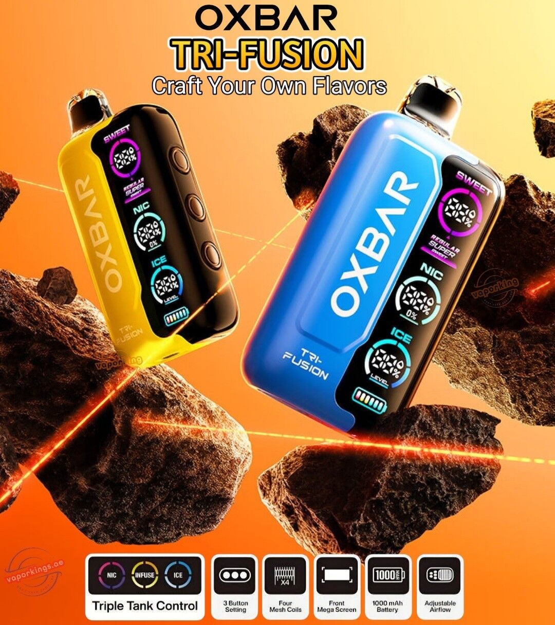 OXBAR TRI Fusion 45K Disposable