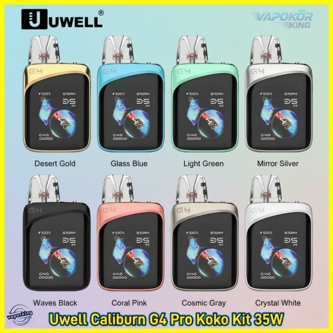 Best Buy Uwell Caliburn G4 Pro Koko 35W In Online Shop UAE Uwell Caliburn G4 Pro Koko Kit 2000mAh 35W In UAE - Image 1