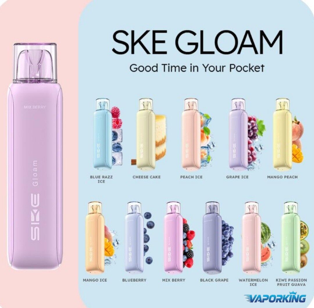 Best Buy SKE Gloam 5000 Puffs Disposable Vape In UAE SKE Gloam 5000 Puffs Disposable Vape 20mg In UAE - Image 1